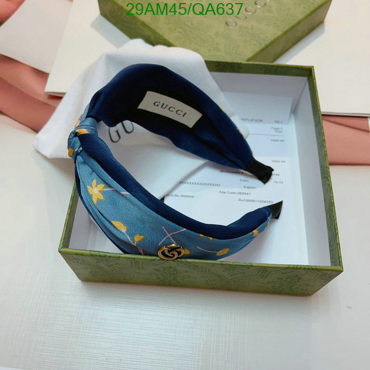 Gucci-Headband Code: QA637 $: 29USD