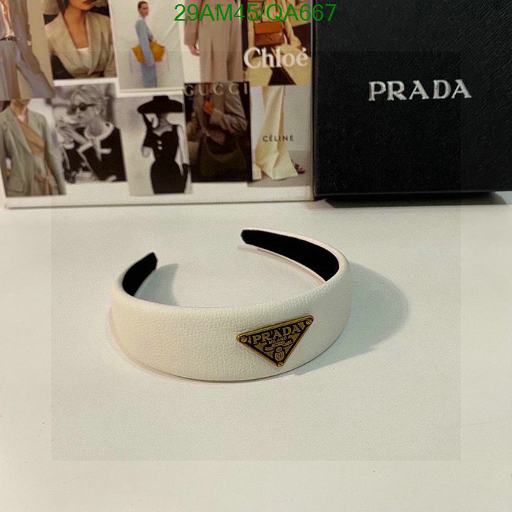 Prada-Headband Code: QA667 $: 29USD
