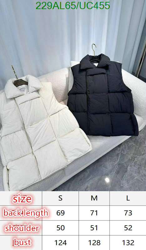 BV-Down jacket Men Code: UC455 $: 229USD