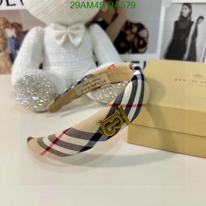 Burberry-Headband Code: QA579 $: 29USD