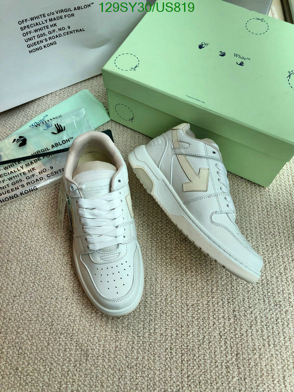 Off-White-Women Shoes Code: US819 $: 129USD