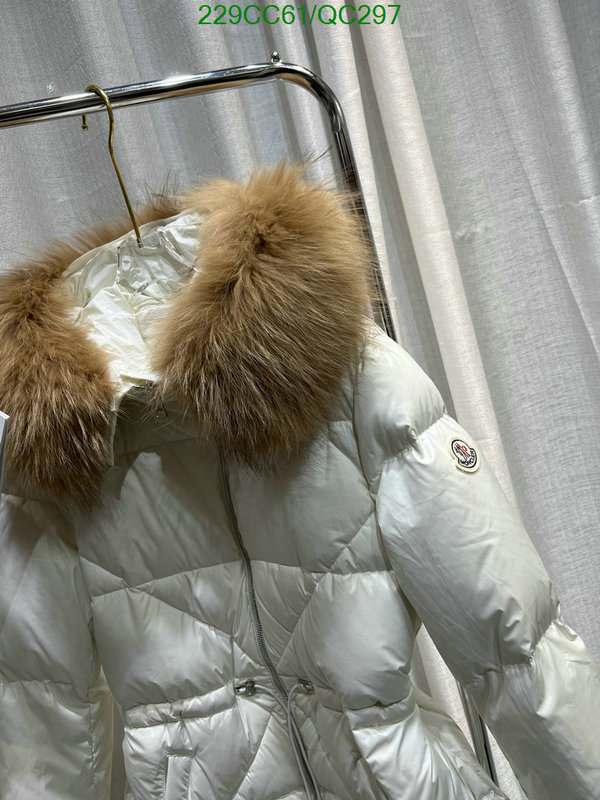 Moncler-Down jacket Women Code: QC297 $: 229USD