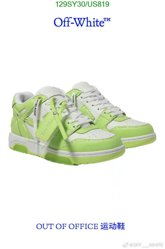 Off-White-Men shoes Code: US819 $: 129USD