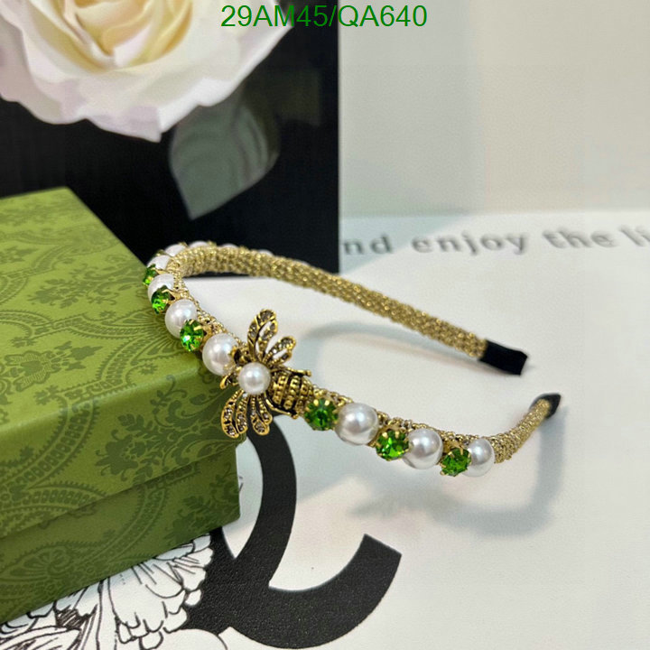 Gucci-Headband Code: QA640 $: 29USD