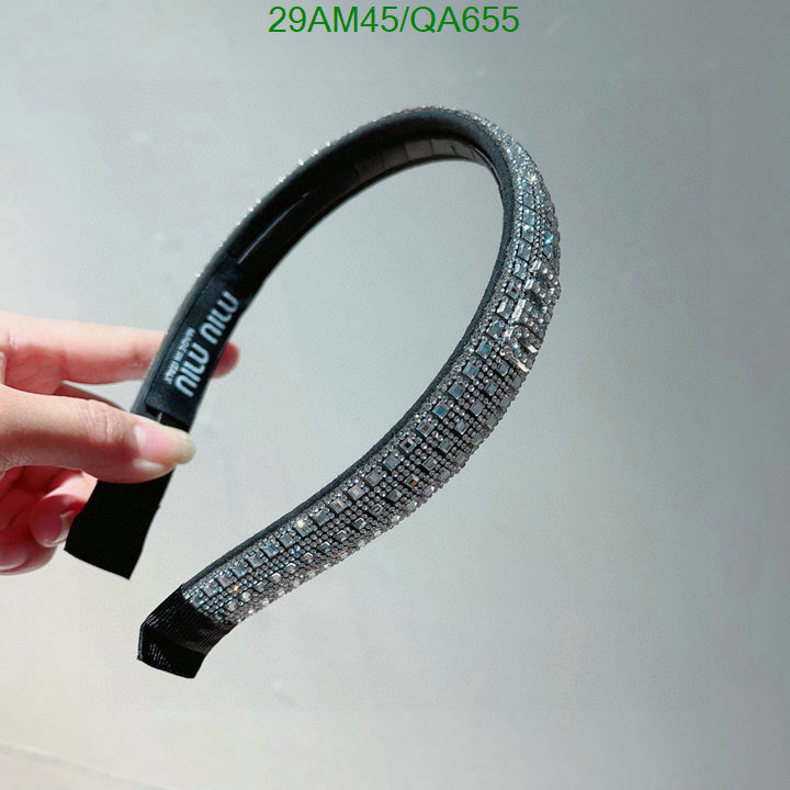MIU MIU-Headband Code: QA655 $: 29USD