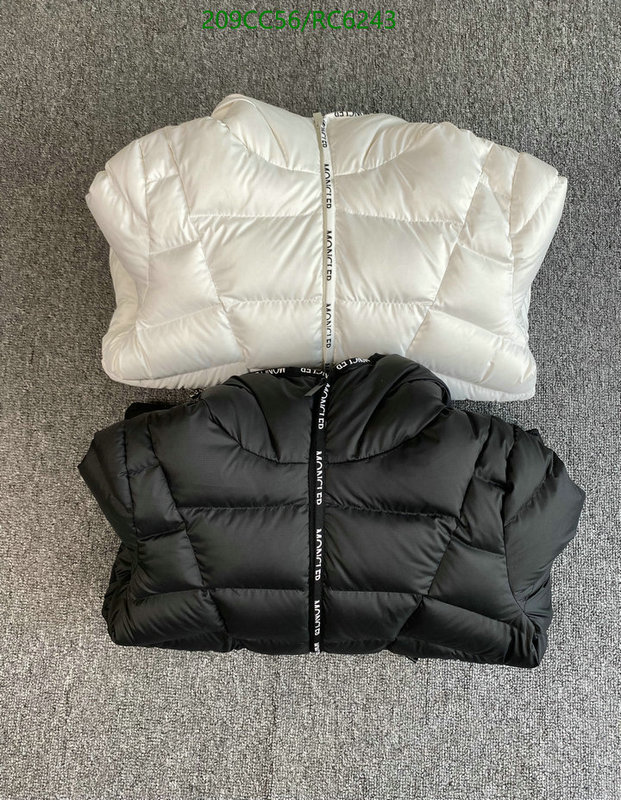 Moncler-Down jacket Women Code: RC6243 $: 209USD