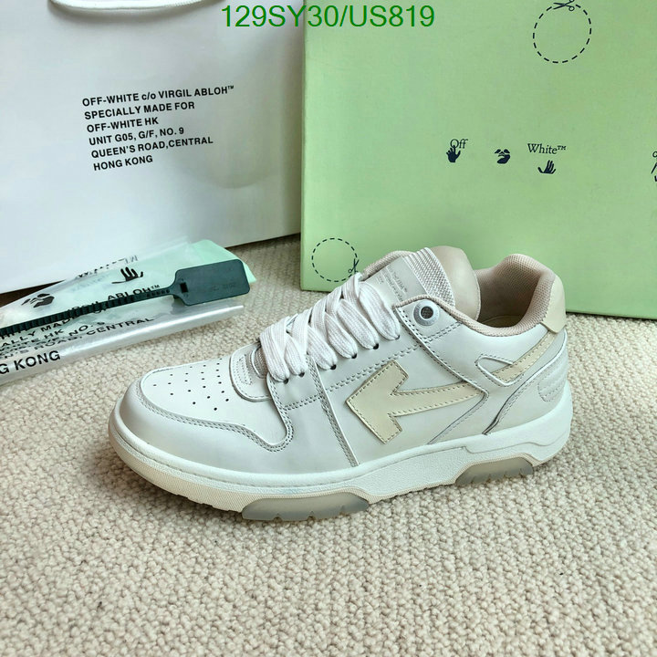 Off-White-Women Shoes Code: US819 $: 129USD