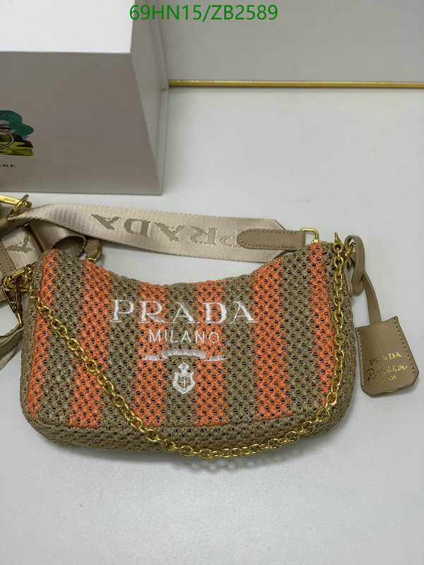 Prada-Bag-4A Quality Code: ZB2589 $: 69USD