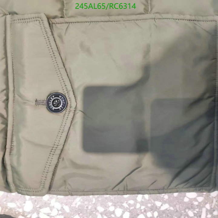 Moncler-Down jacket Men Code: RC6314 $: 245USD