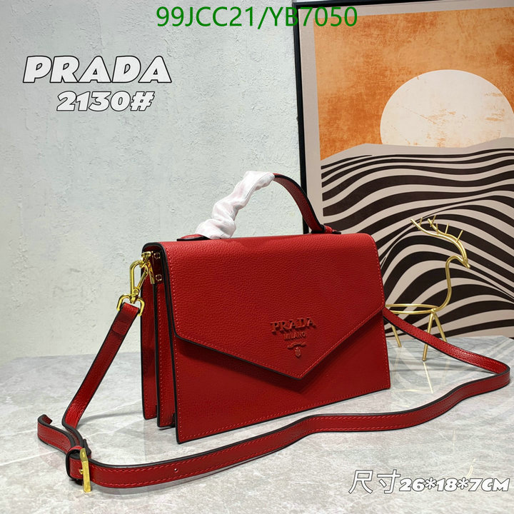 Prada-Bag-4A Quality Code: YB7050 $: 99USD