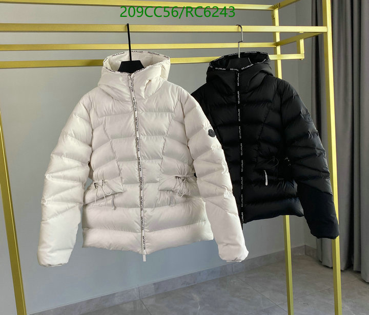 Moncler-Down jacket Women Code: RC6243 $: 209USD