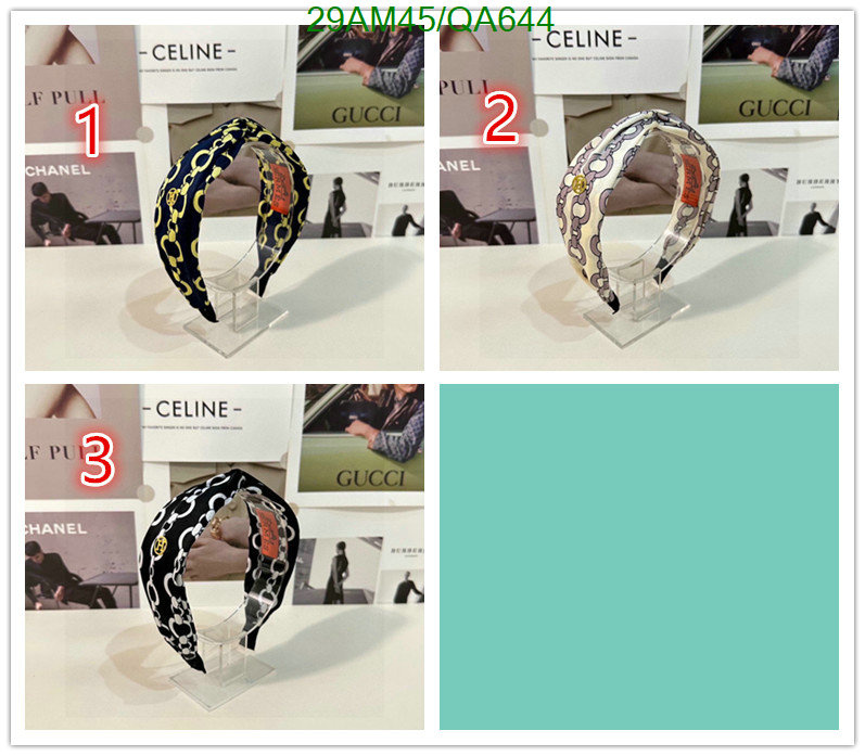 Hermes-Headband Code: QA644 $: 29USD