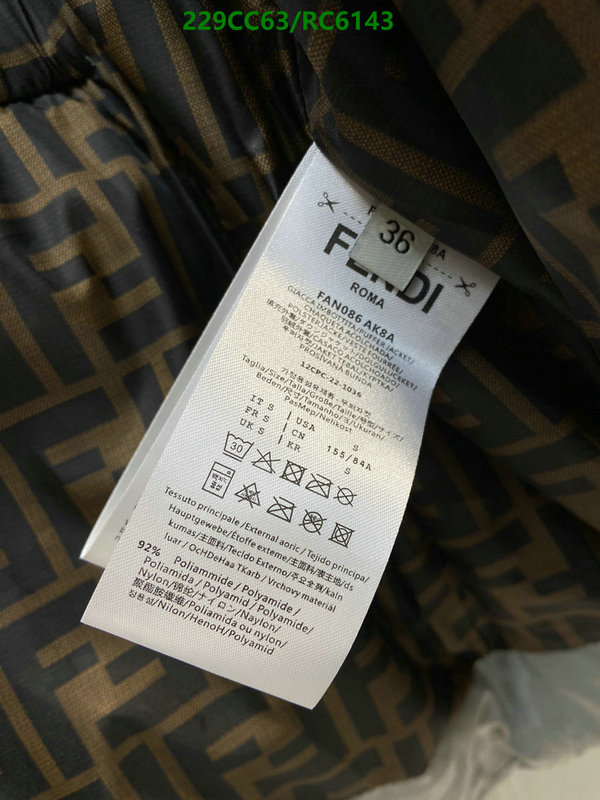 Fendi-Down jacket Women Code: RC6143 $: 229USD