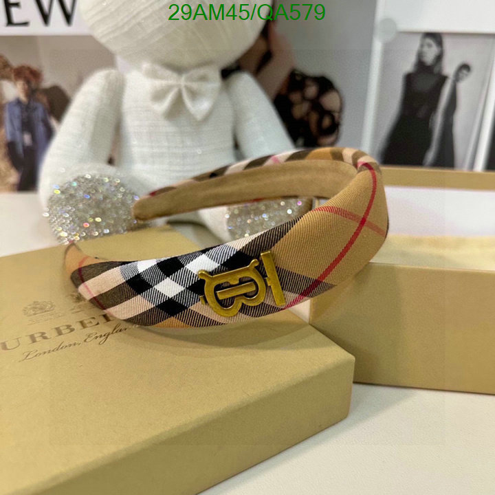 Burberry-Headband Code: QA579 $: 29USD