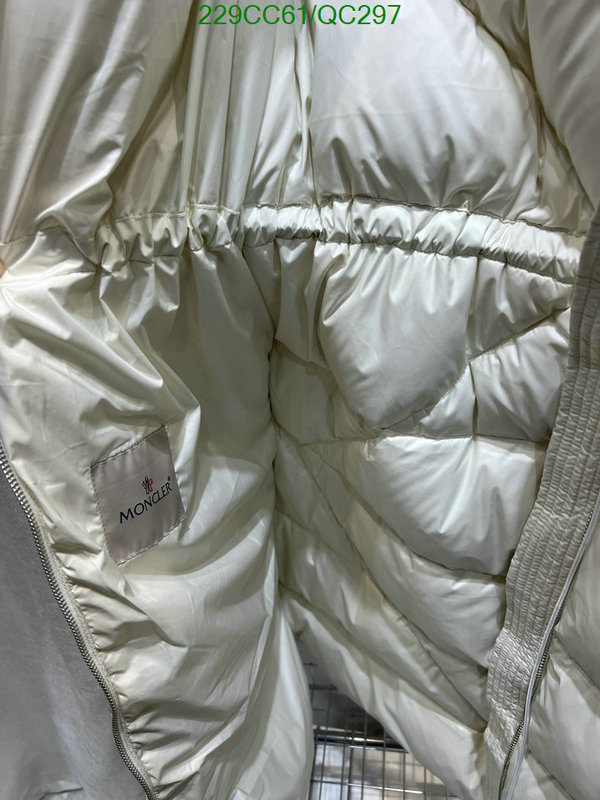 Moncler-Down jacket Women Code: QC297 $: 229USD