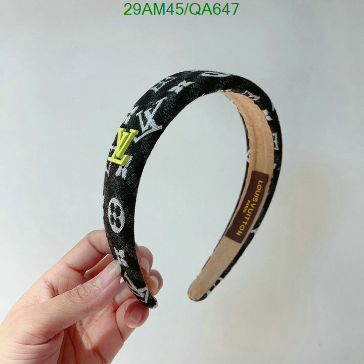 LV-Headband Code: QA647 $: 29USD