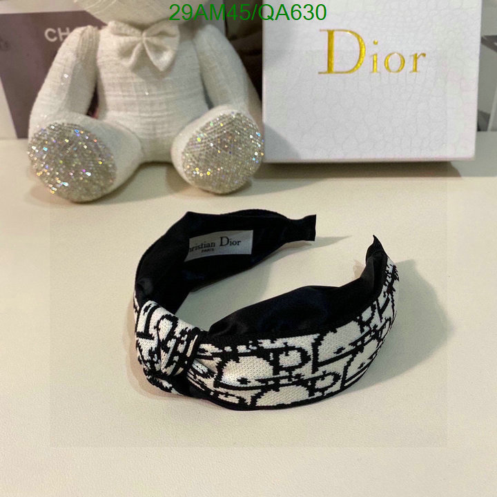 Dior-Headband Code: QA630 $: 29USD