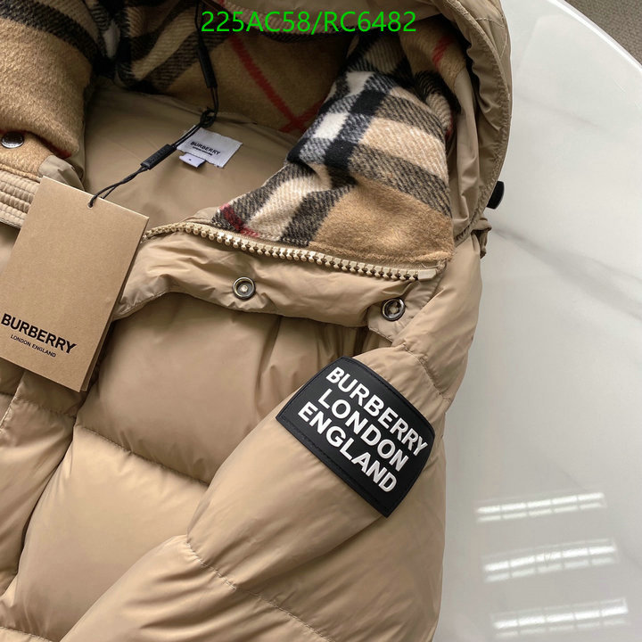 Burberry-Down jacket Women Code: RC6482 $: 225USD