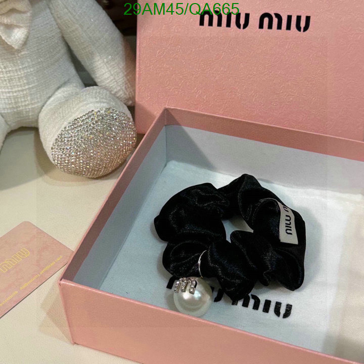 MIU MIU-Headband Code: QA665 $: 29USD