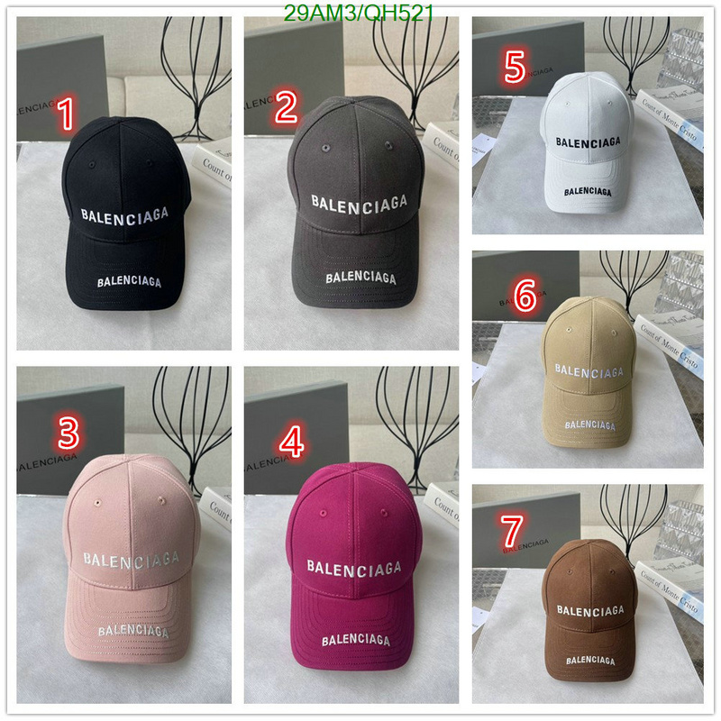 Balenciaga-Cap(Hat) Code: QH521 $: 29USD