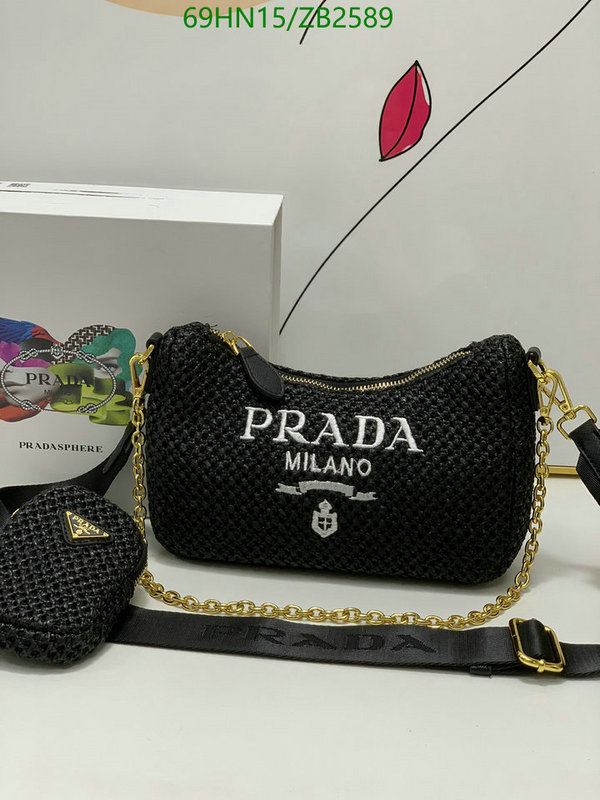 Prada-Bag-4A Quality Code: ZB2589 $: 69USD