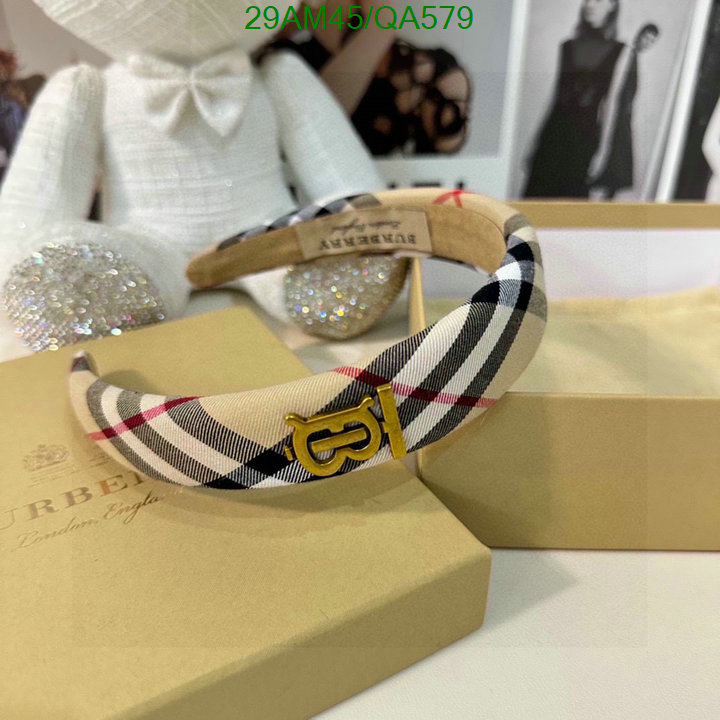 Burberry-Headband Code: QA579 $: 29USD