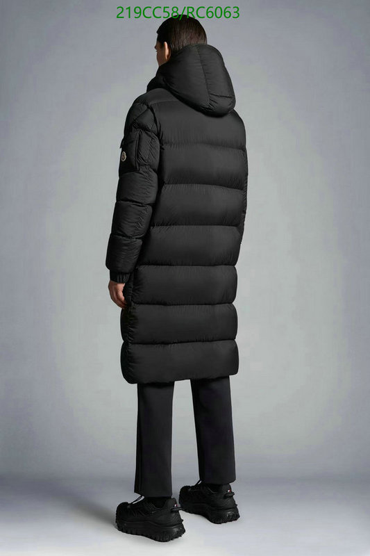 Moncler-Down jacket Men Code: RC6063 $: 219USD