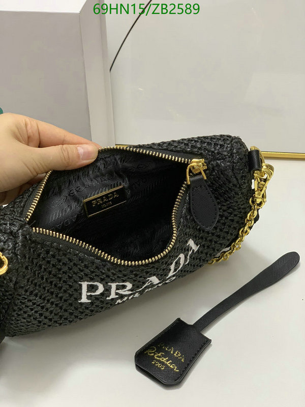 Prada-Bag-4A Quality Code: ZB2589 $: 69USD