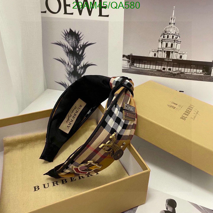 Burberry-Headband Code: QA580 $: 29USD