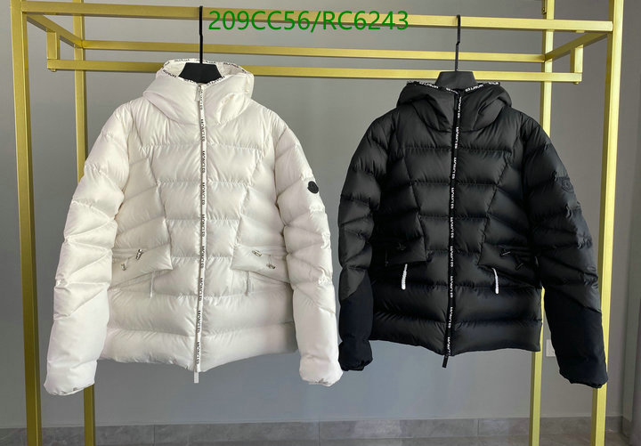 Moncler-Down jacket Women Code: RC6243 $: 209USD