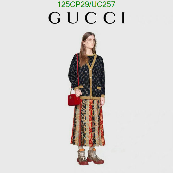 Gucci-Clothing Code: UC257 $: 125USD