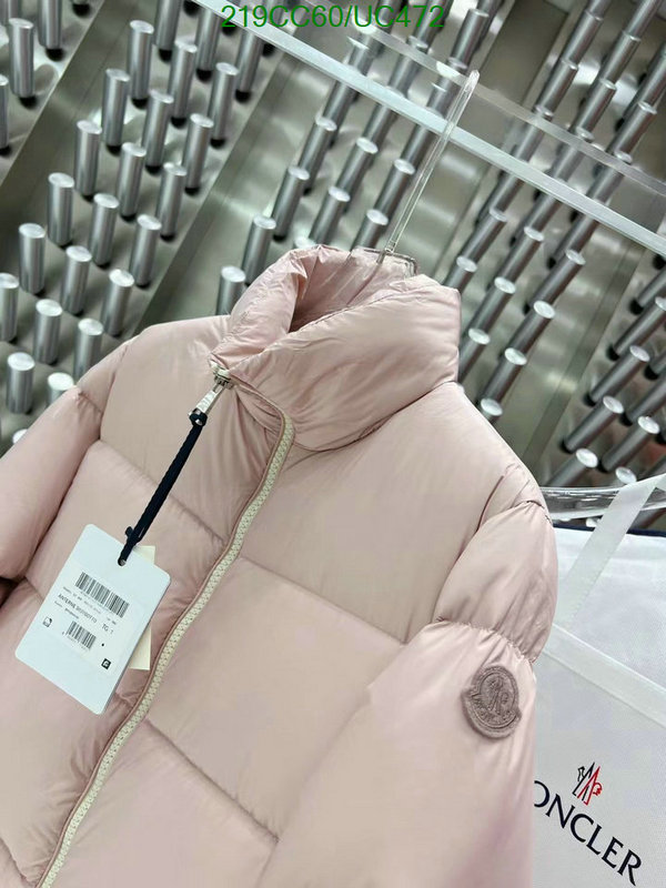 Moncler-Down jacket Women Code: UC472 $: 219USD