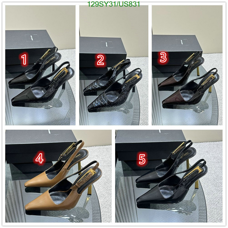 YSL-Women Shoes Code: US831 $: 129USD