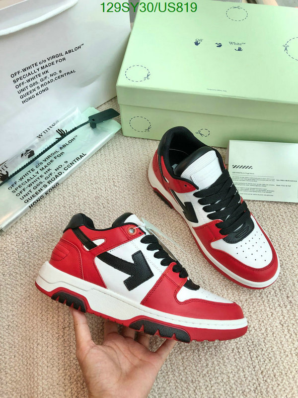 Off-White-Women Shoes Code: US819 $: 129USD