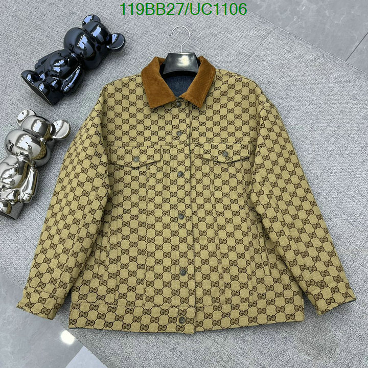 Gucci-Clothing Code: UC1106 $: 119USD