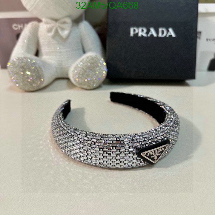 Prada-Headband Code: QA668 $: 32USD