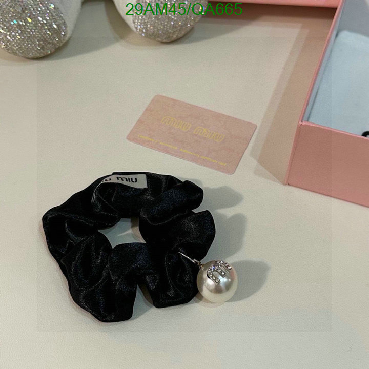 MIU MIU-Headband Code: QA665 $: 29USD