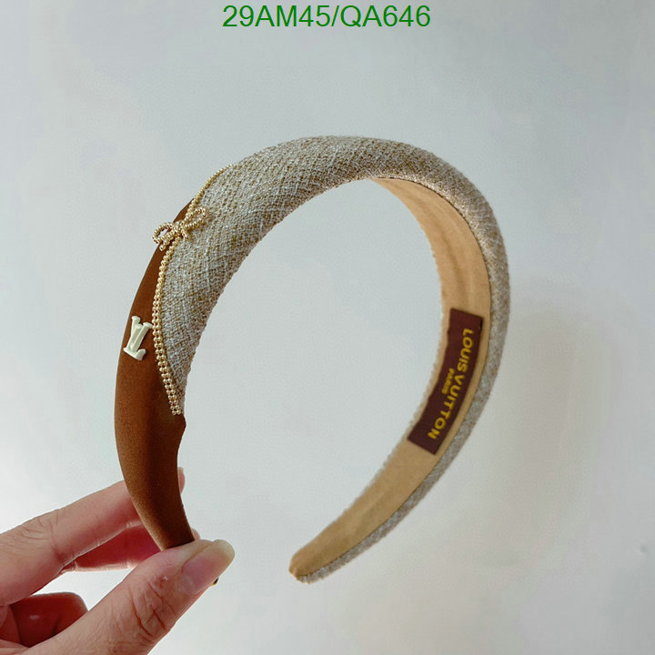 LV-Headband Code: QA646 $: 29USD