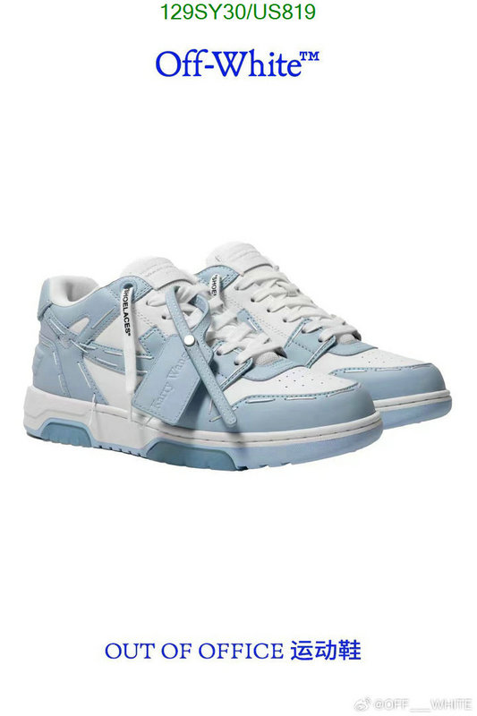 Off-White-Men shoes Code: US819 $: 129USD