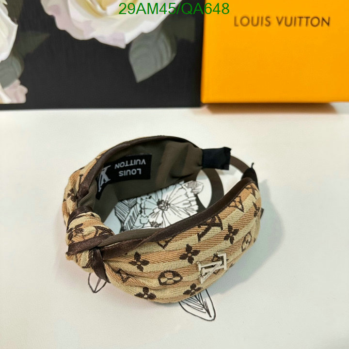 LV-Headband Code: QA648 $: 29USD