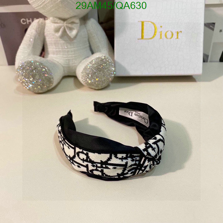 Dior-Headband Code: QA630 $: 29USD