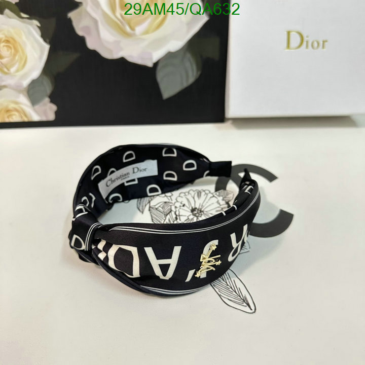 Dior-Headband Code: QA632 $: 29USD