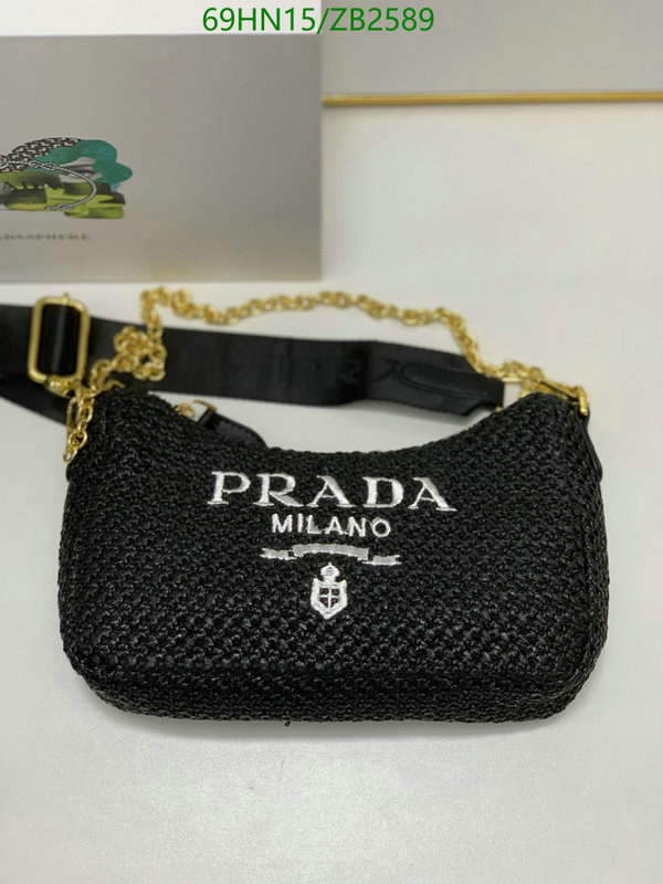 Prada-Bag-4A Quality Code: ZB2589 $: 69USD