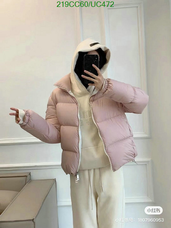 Moncler-Down jacket Women Code: UC472 $: 219USD