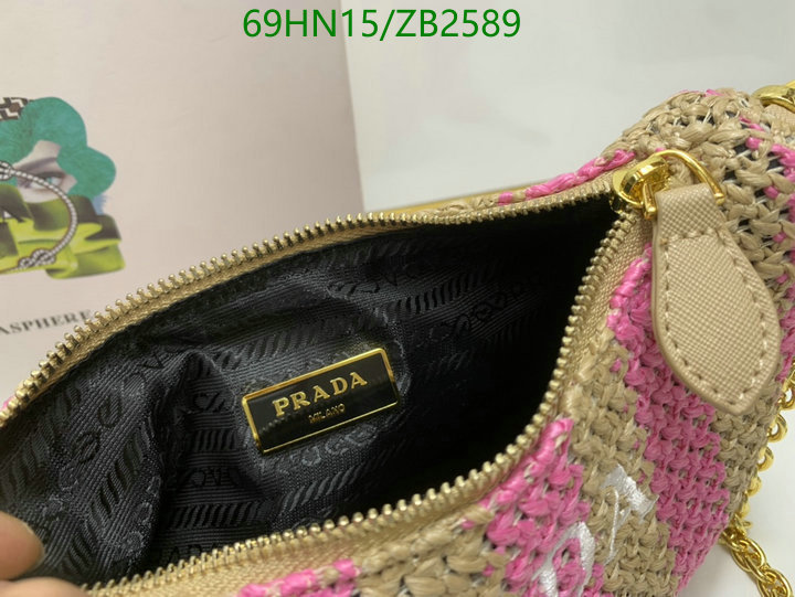 Prada-Bag-4A Quality Code: ZB2589 $: 69USD