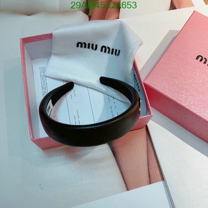 MIU MIU-Headband Code: QA653 $: 29USD