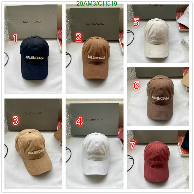 Balenciaga-Cap(Hat) Code: QH519 $: 29USD