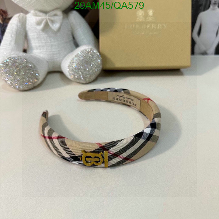 Burberry-Headband Code: QA579 $: 29USD