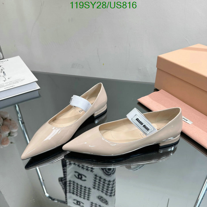 Miu Miu-Women Shoes Code: US816 $: 119USD