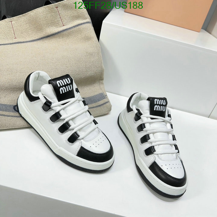 Miu Miu-Women Shoes Code: US188 $: 125USD